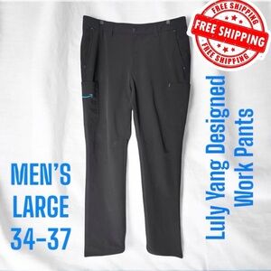 Luly Yang Amazon Employee Cargo Work Pants - Mens Large (34-37) Black 32" Inseam